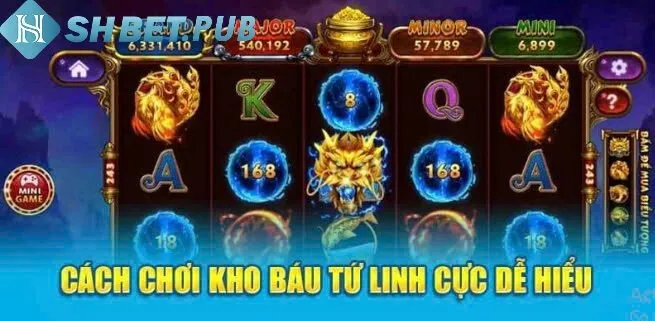 Kho Báu Tứ Linh Shbet – Game Quay Thưởng Hấp Dẫn Bậc Nhất 1 Siêu phẩm Kho Báu Tứ Linh Shbet đem đến cơ hội săn tiền online cực đã.